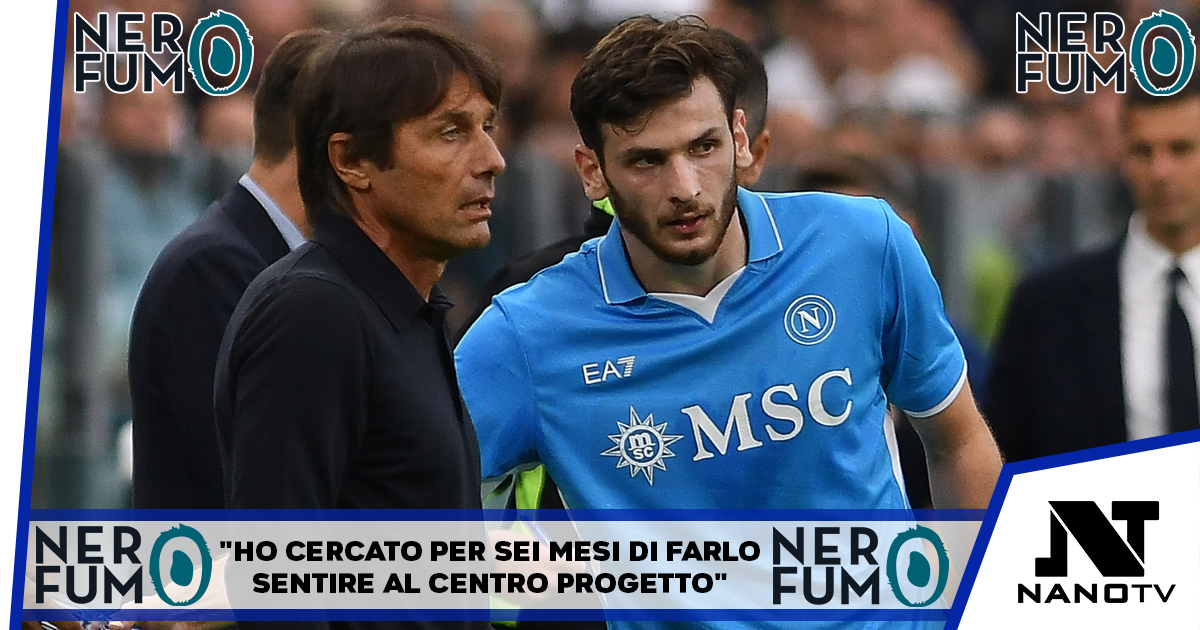 Conte, Kvaratskhelia ha chiesto cessione, sono deluso