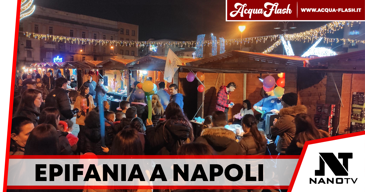 Napoli, torna la festa dell’Epifania a Piazza Mercato: tre giorni di luci, musica e tradizioni
