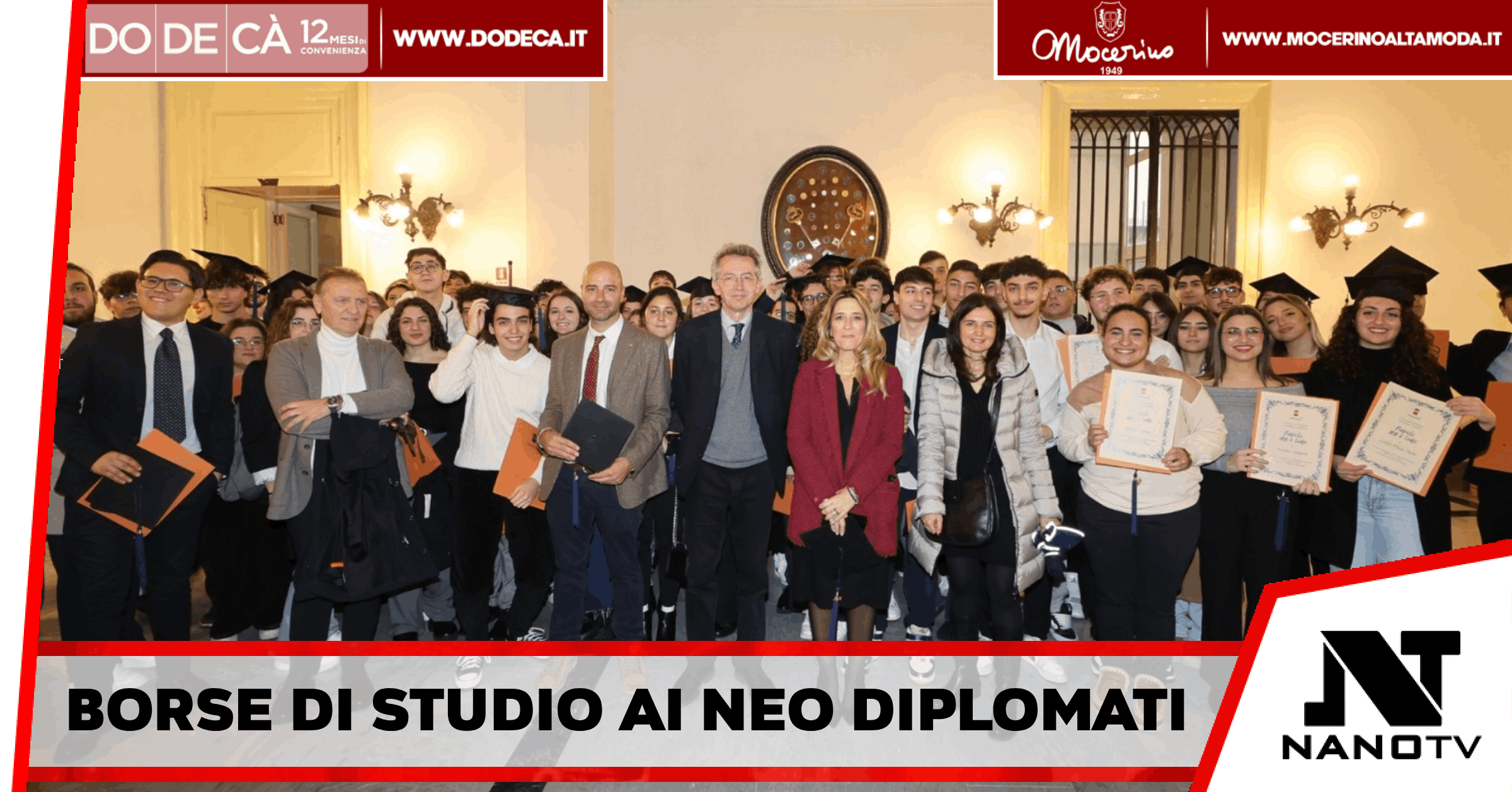 Napoli – Il sindaco Manfredi e l’assessora Marciani consegnano le borse di studio ai neo diplomati più meritevoli “NapoliCENTOELODE”