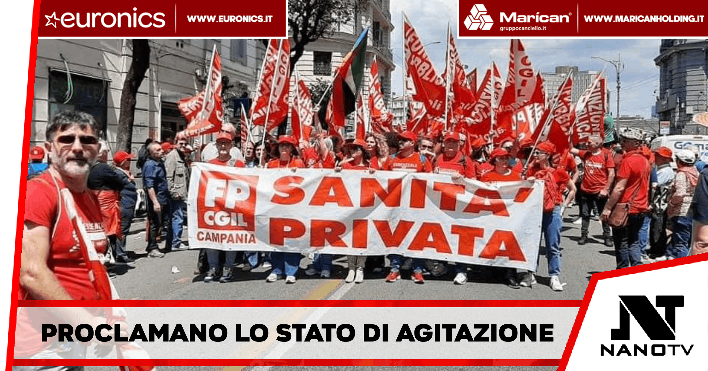Napoli – Lavoratori dell’Assistenza domiciliare senza stipendio, proclamano lo stato di agitazione
