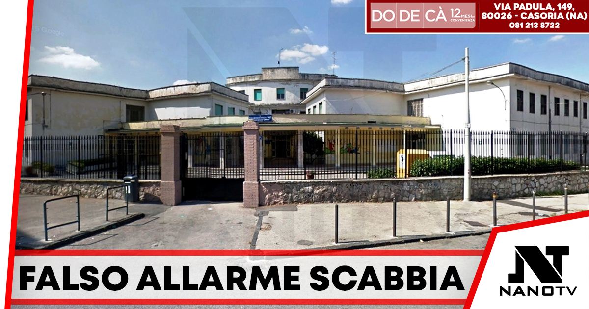 Allarme scabbia alla scuola Cilea di Caivano: la dirigente smentisce e promette provvedimenti