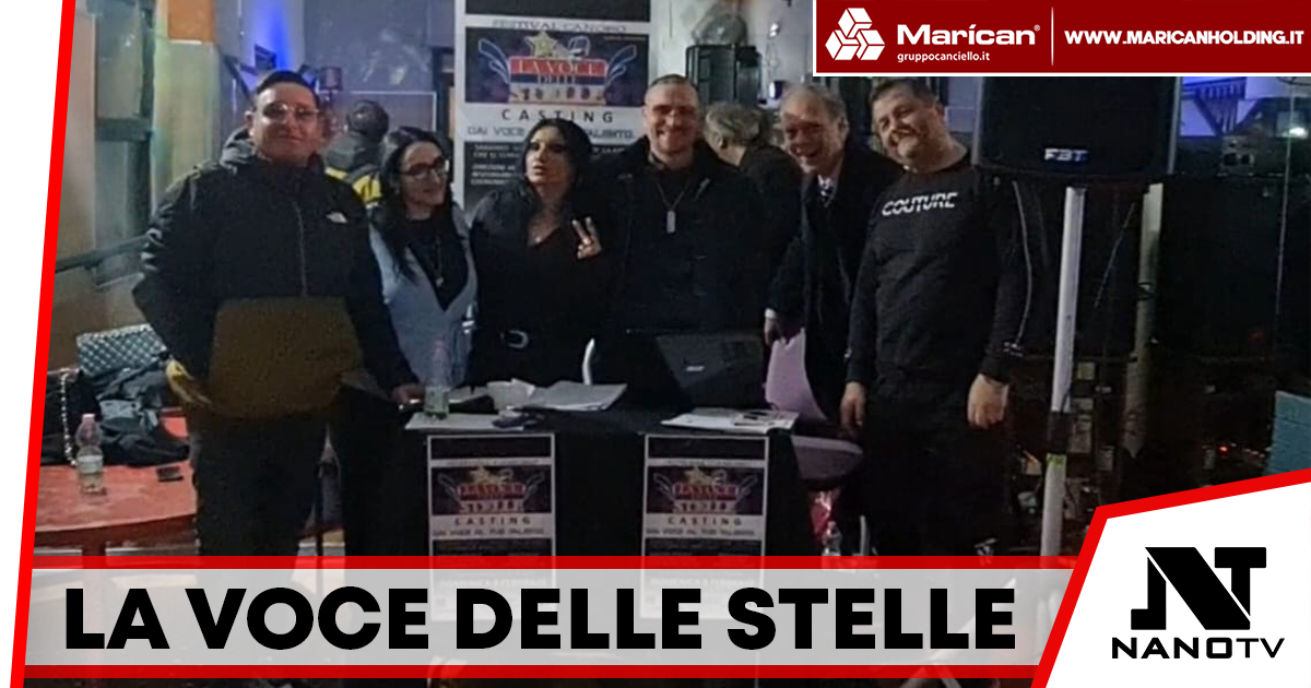 Quinta edizione del festival canoro “La Voce delle Stelle”: la finalissima il 4 aprile 2025