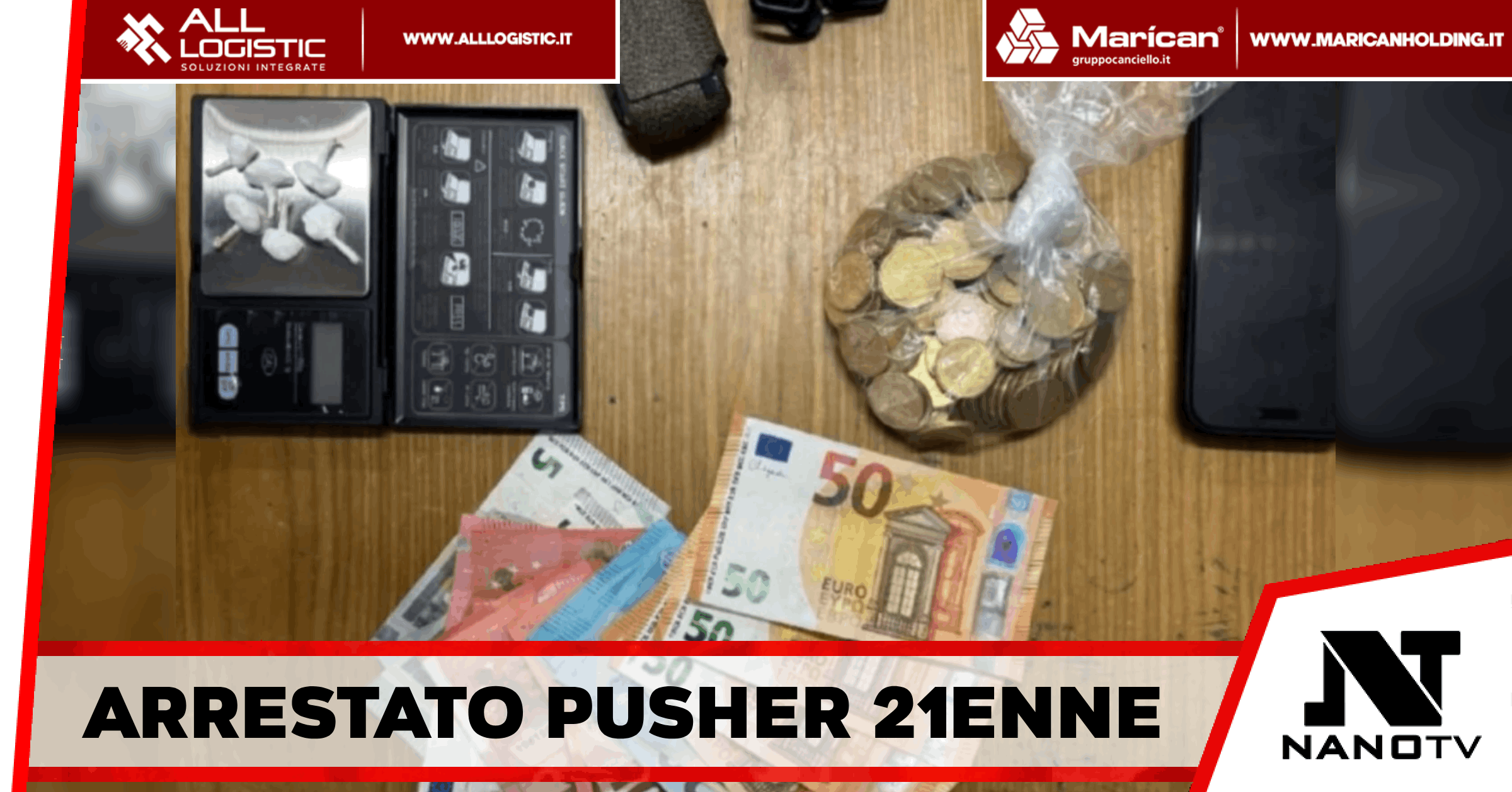 Napoli – Arrestato pusher 21enne dopo un’inseguimento e colluttazione con la Polizia