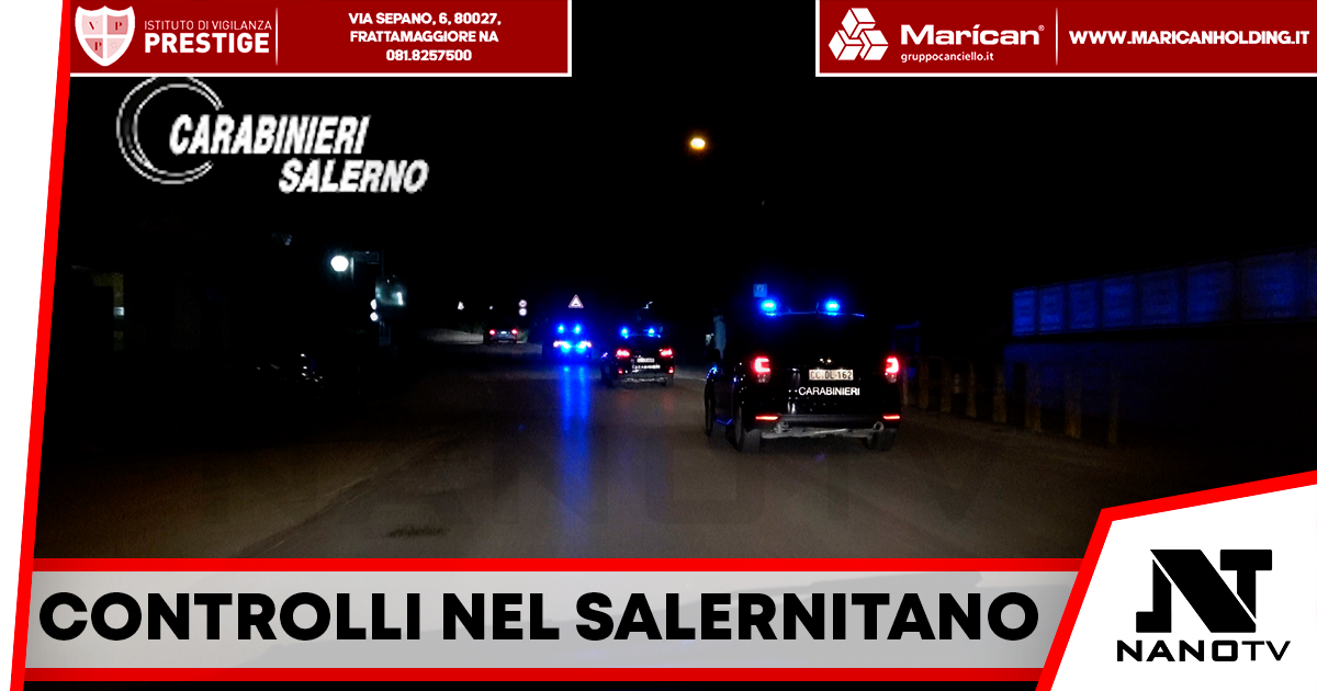 Controlli dei carabinieri nel salernitano: due attività sospese, scoperti 22 lavoratori a nero