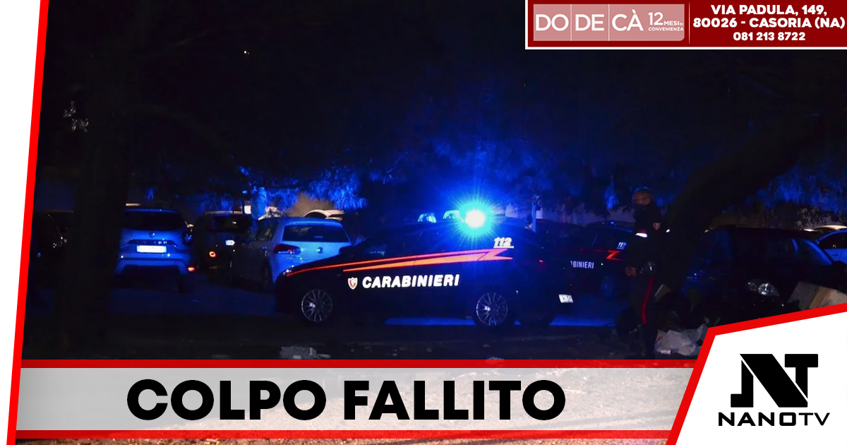 Qualiano, tentato furto in uno stabilimento: quattro fermati, tra loro un minorenne