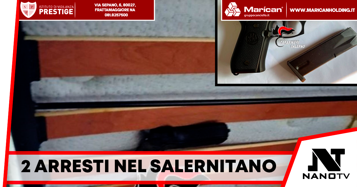 Tentata estorsione nel salernitano, vittime un promotore finanziario e la compagna. 2 Arresti