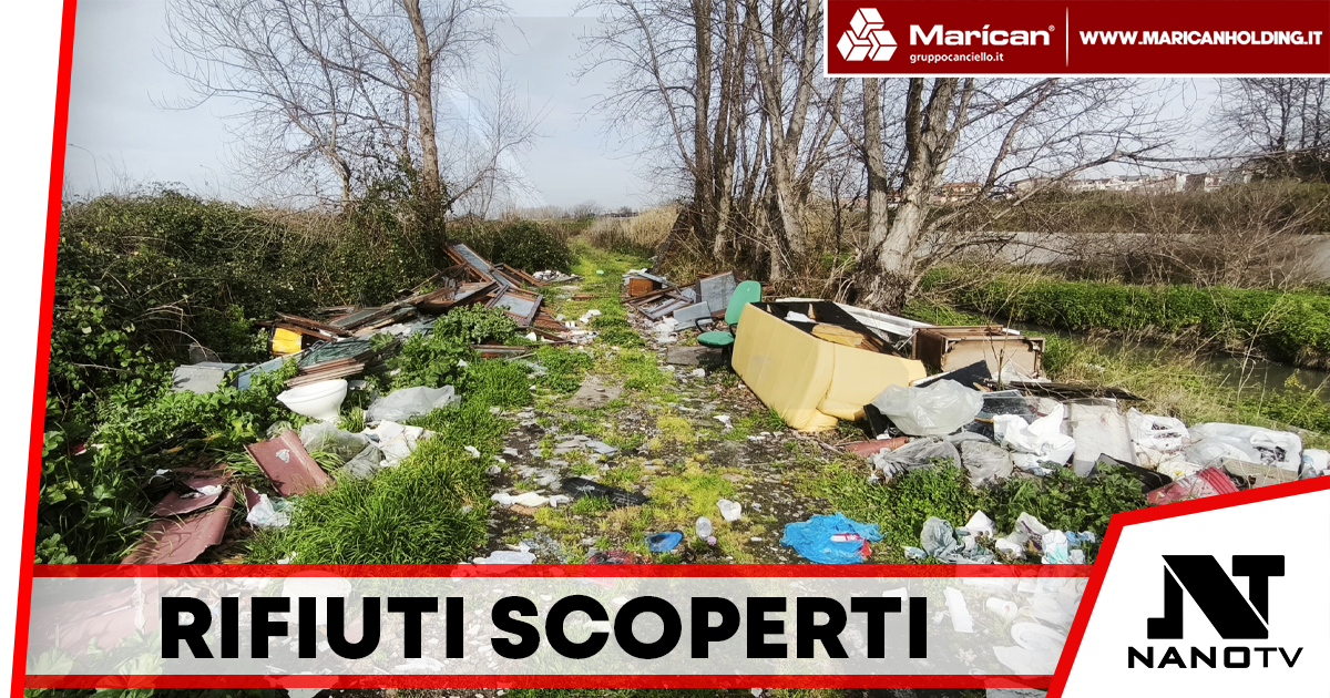 Terra dei Fuochi, scoperta distesa di rifiuti pericolosi ad Acerra: volontari evitano disastro