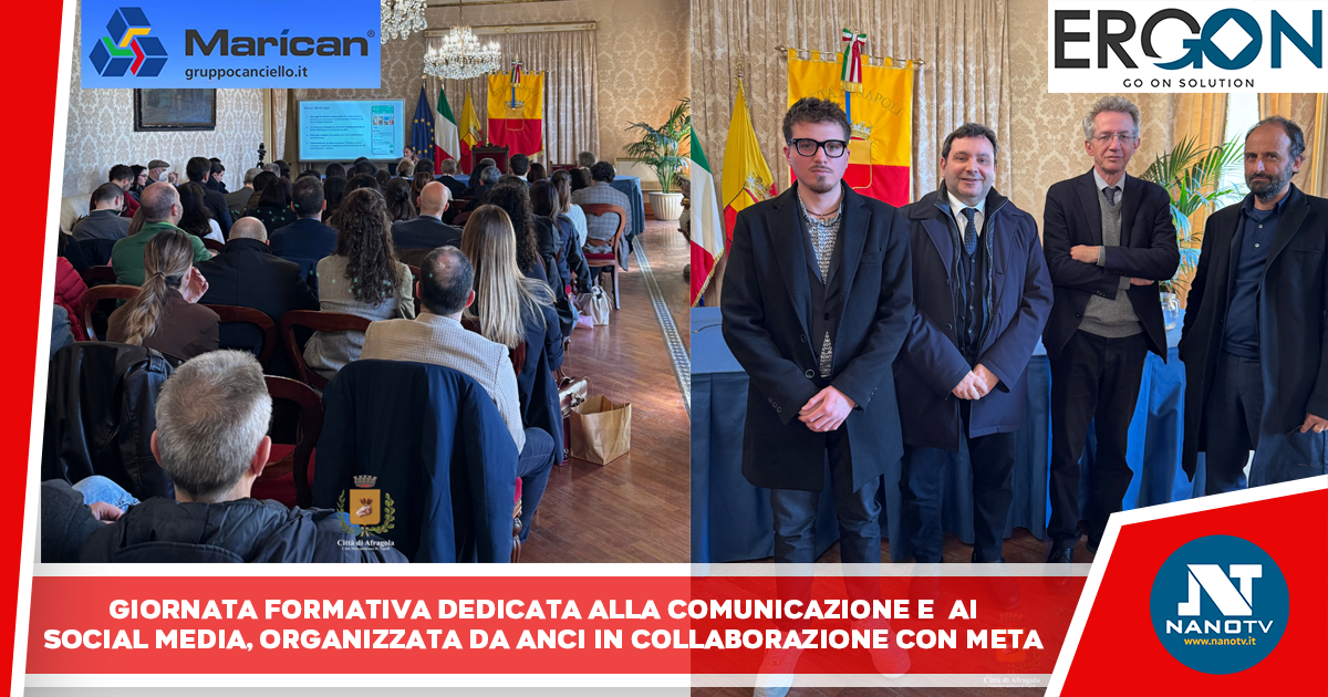 Il Comune di Afragola alla giornata formativa sulla comunicazione istituzionale organizzata da ANCI in collaborazione con Meta