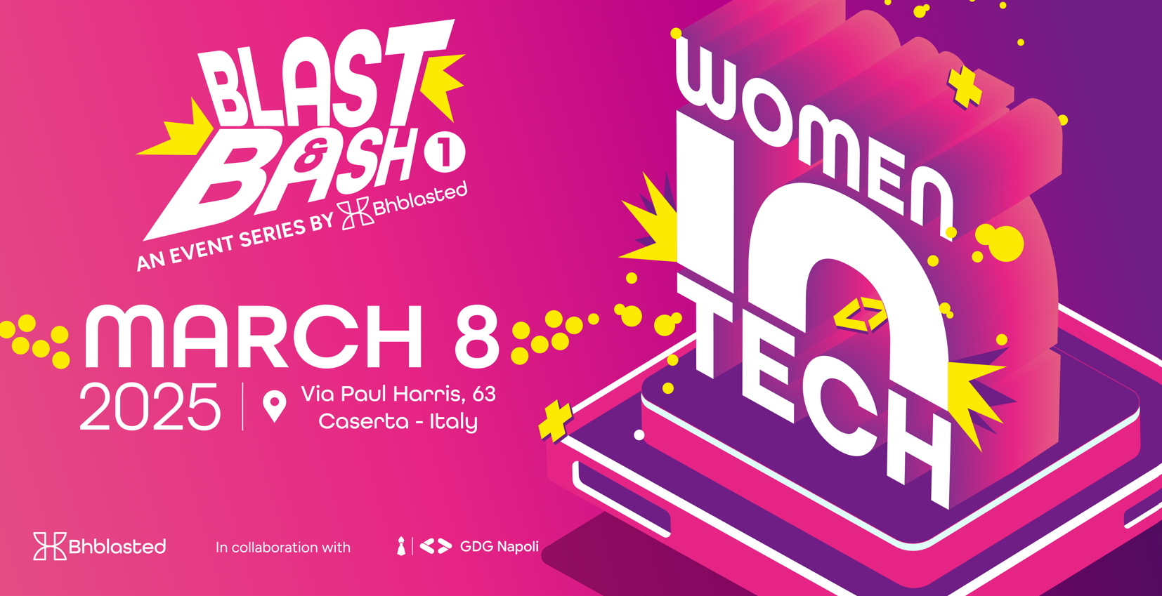 Women in Tech – Empowerment & Balance at Work: l’8 marzo, un evento su inclusione e innovazione femminile nel tech.