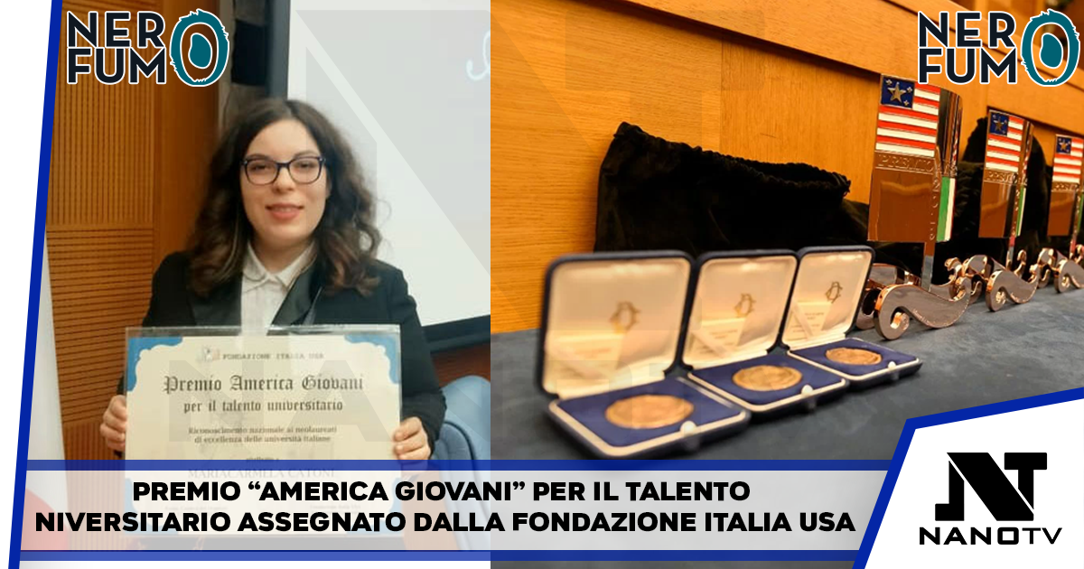 Premio “America Giovani”, la casertana Maria Carmela Catone tra gli insigniti