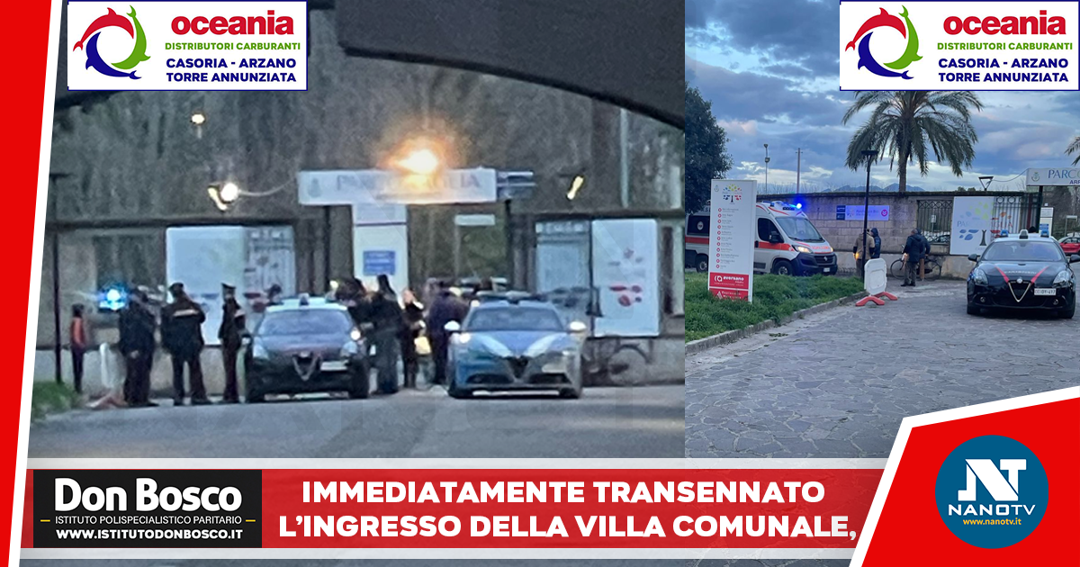 Cardito. Paura al Parco Taglia: giovane accoltellato per una bici elettrica