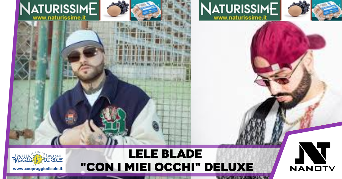 Lele Blade torna il 2 maggio con “CON I MIEI OCCHI”