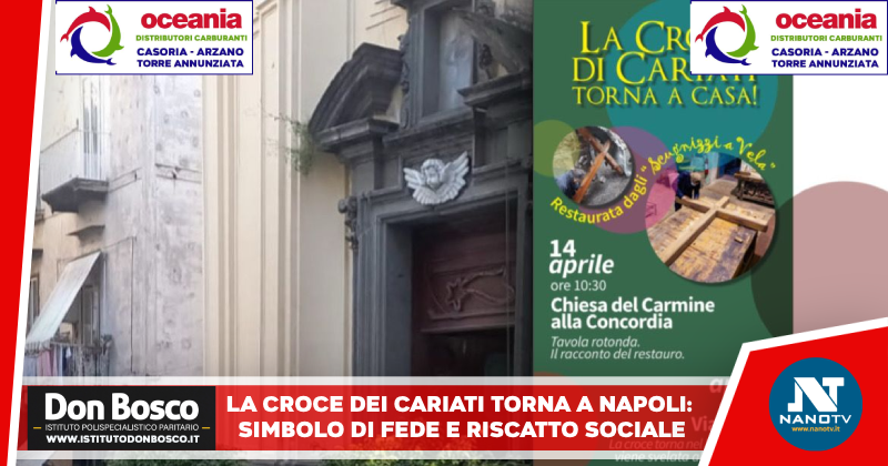 La Croce dei Cariati torna a casa: simbolo di speranza e riscatto sociale a Napoli