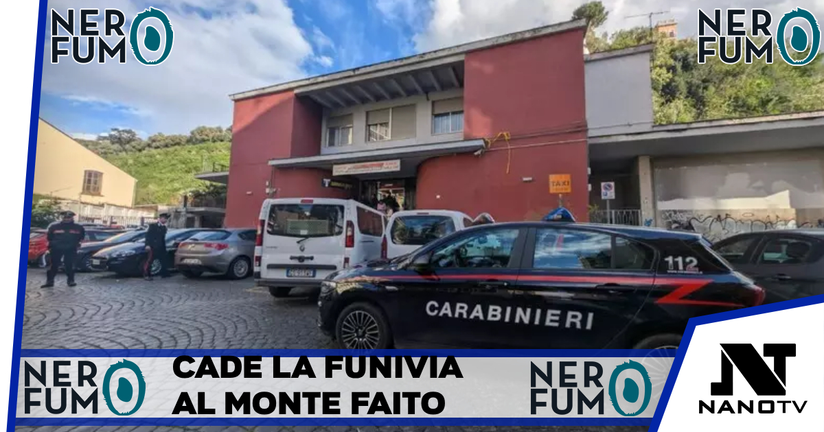 Cade la funivia del monte Faito