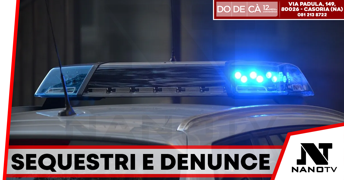 Napoli, operazione a Fuorigrotta: sequestri e denunce per abusi edilizi e suolo pubblico occupato