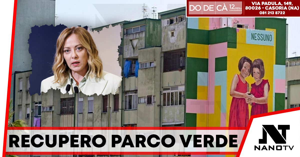 Parco Verde di Caivano: al via il recupero di 750 case popolari