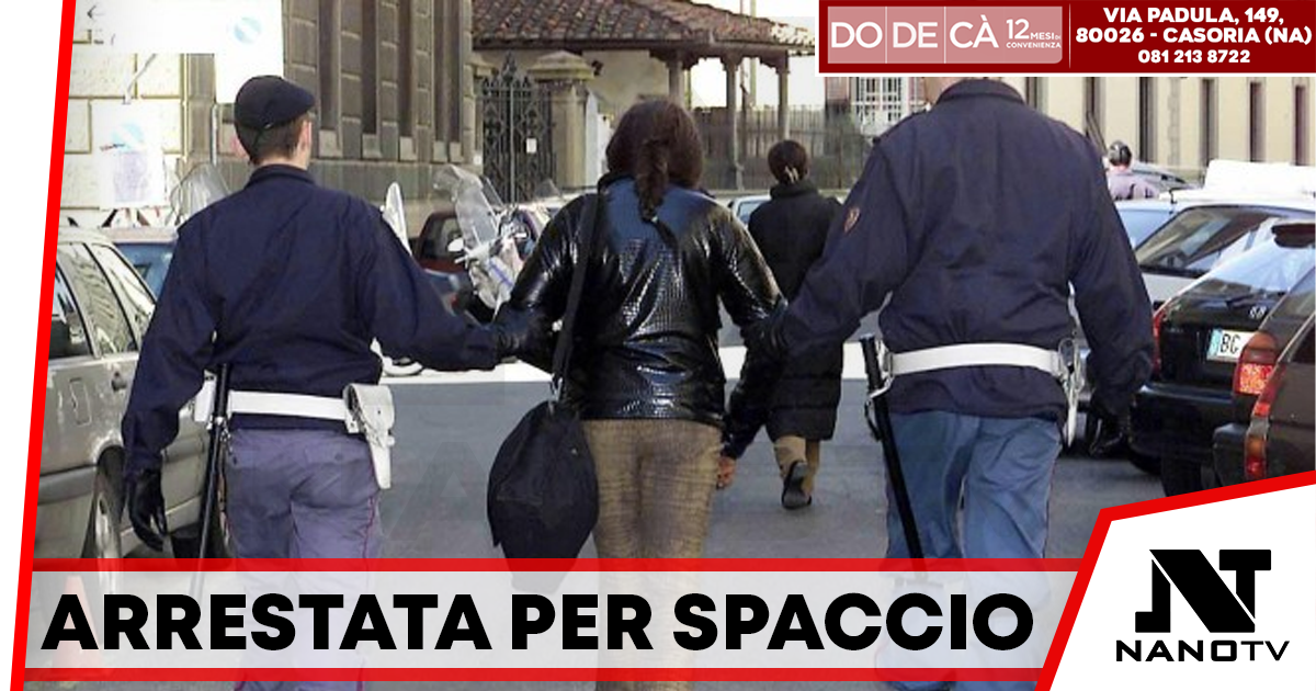 Scampia, arrestata una donna per spaccio di cocaina nascosta in un muro