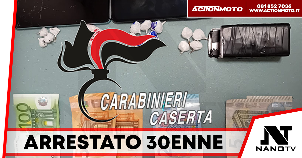 Droga nascosta sotto lo sterzo: arrestato 30enne a San Nicola la Strada