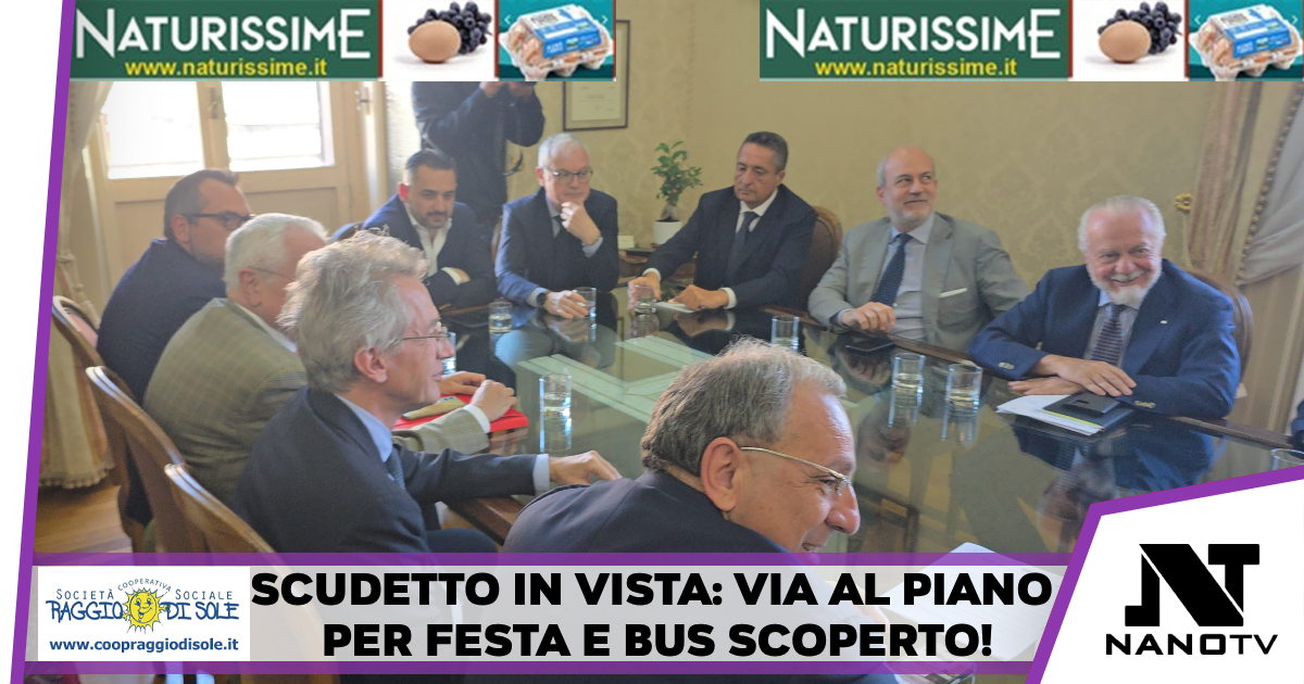 Scudetto in vista: sì al bus scoperto! Parte il tavolo tecnico per anticipi, orari e festa