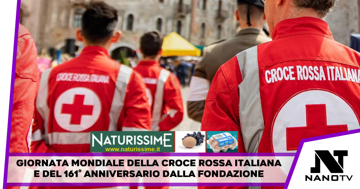 Giornata mondiale della Croce Rossa Italiana. A Caivano la bandiera della CRI esposta all’esterno della casa comunale