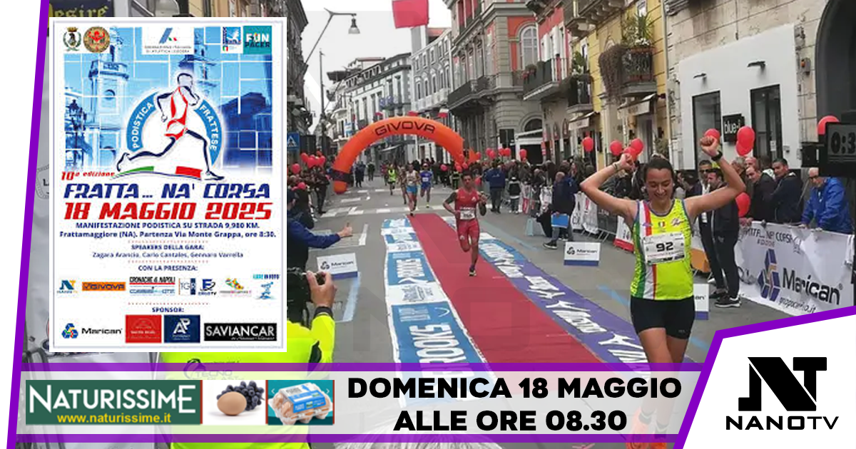 FRATT’ NA CORSA 2025: SPORT, SALUTE E PREVENZIONE PER TUTTI