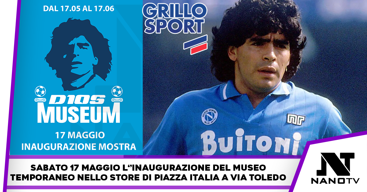 Maradona torna a Napoli  con il D10s museum