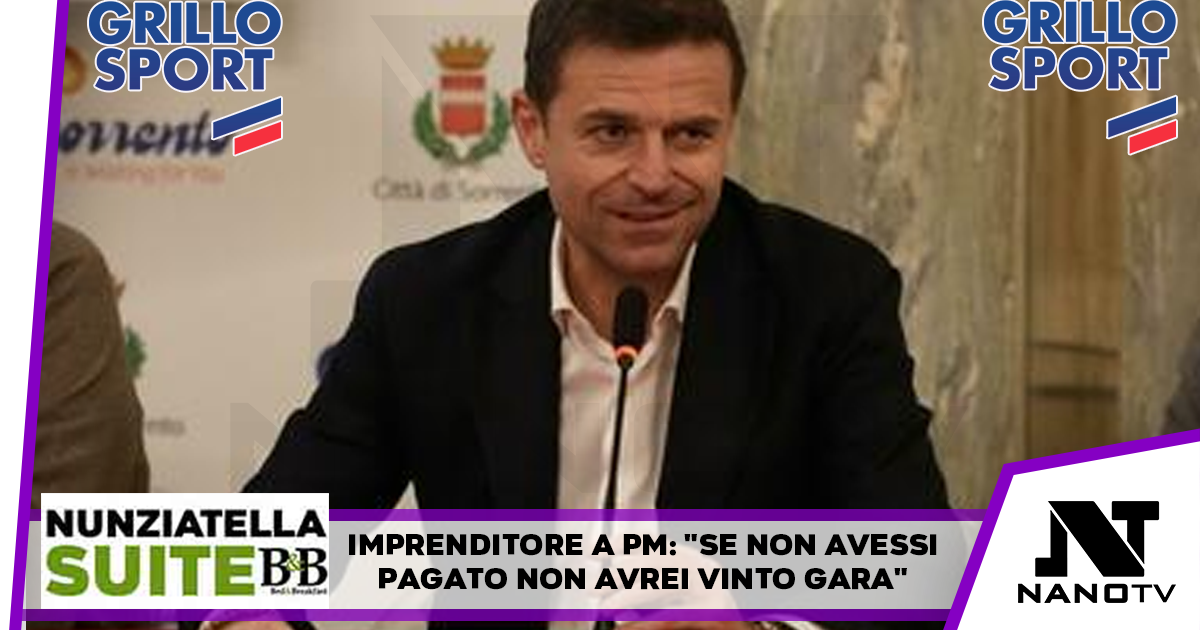 Appalti Sorrento: gip,sistema e modalità criminali collaudate