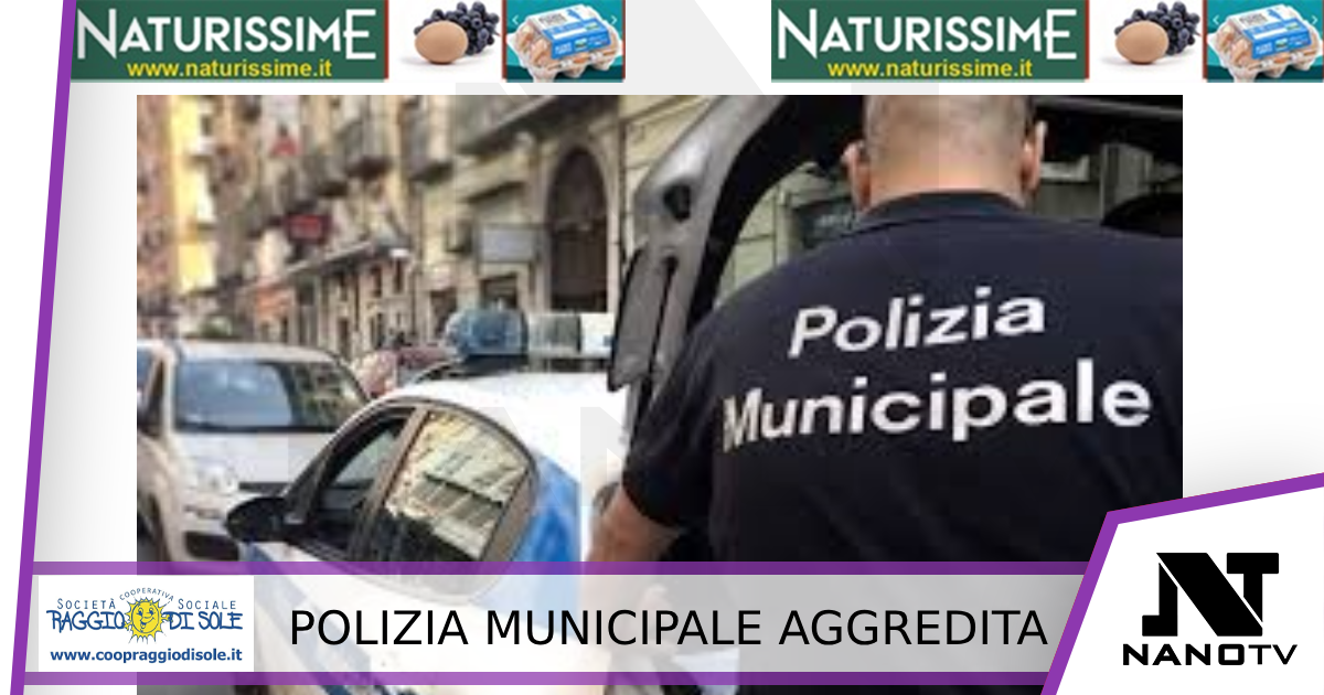 Aggredita pattuglia della Polizia Locale in via Santa Caterina