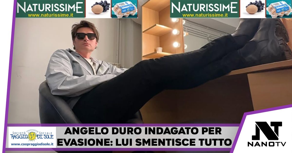 Angelo Duro al centro delle polemiche: “Evasione? Ma per chi mi avete preso?”