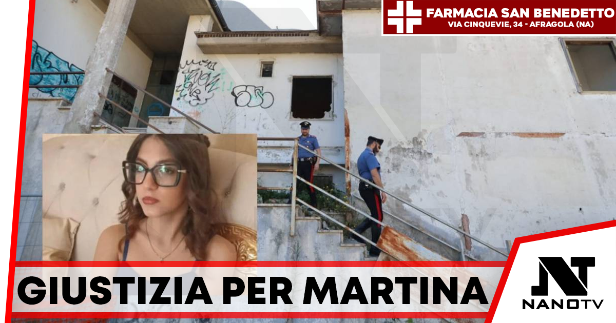 Omicidio di Martina: il cantiere abbandonato al centro delle indagini