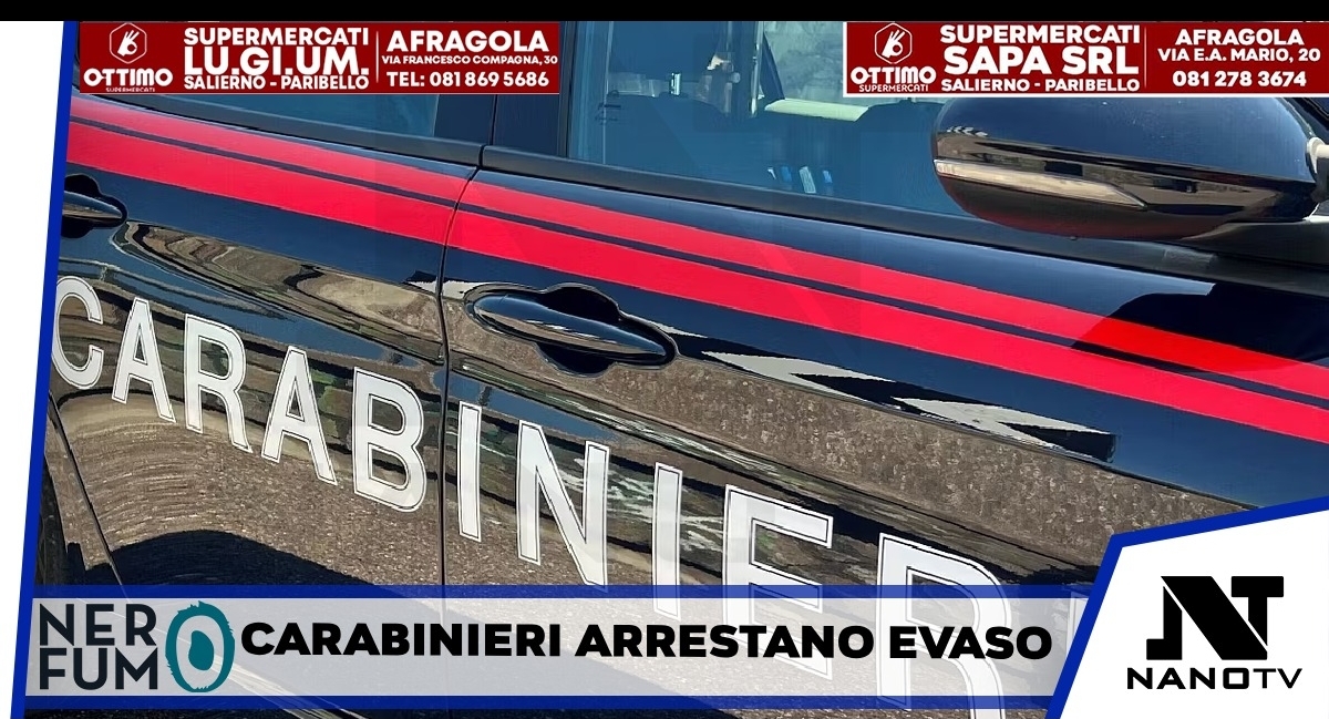 Evade carcerato sull’isola d’Elba arrestato poi dai Carabinieri