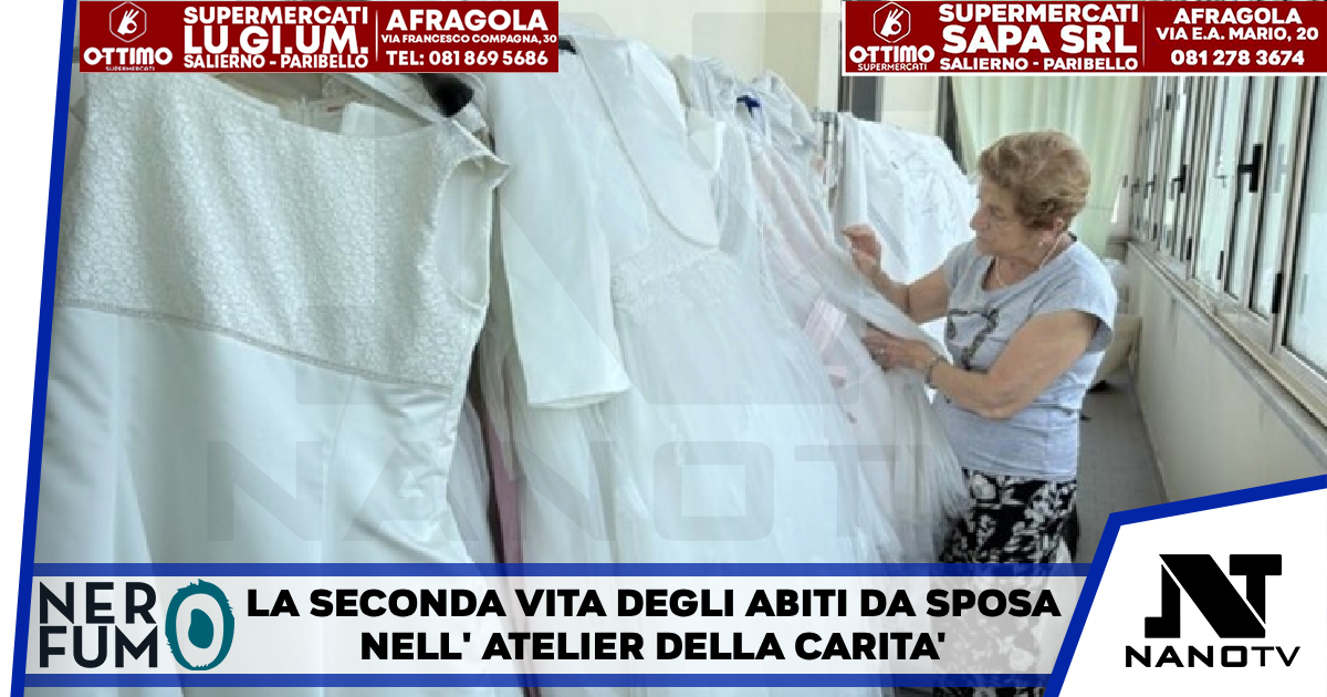 La seconda vita degli abiti da sposa nell’atelier della carità Nel Santuario di Pompei per finanziare opere di solidarietà