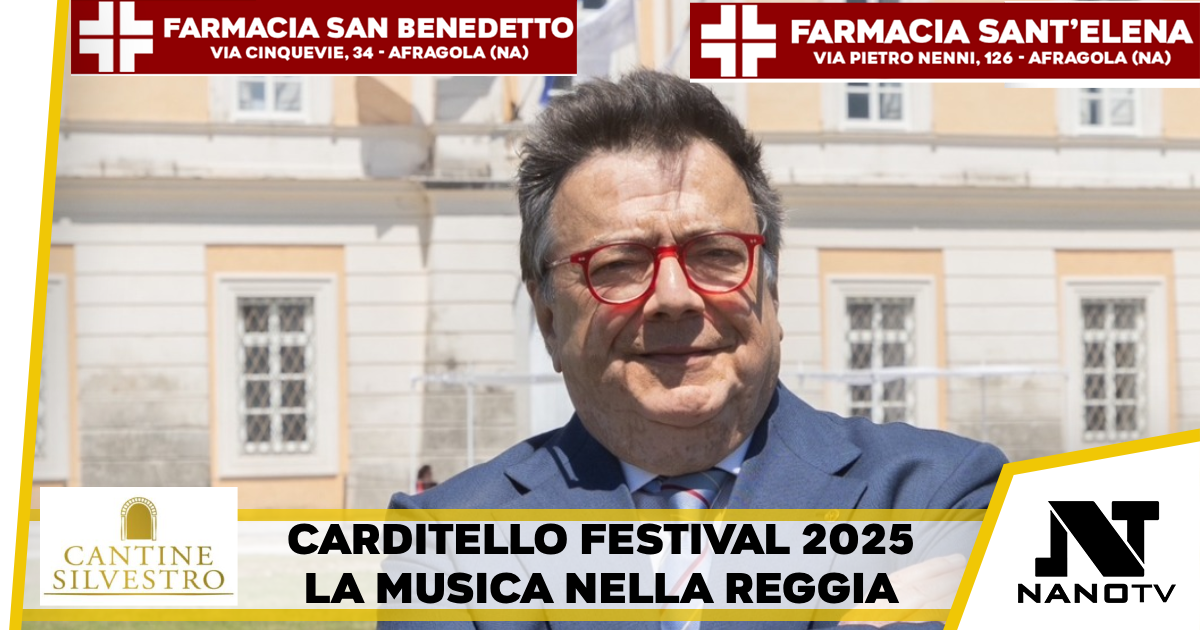 Carditello Festival 2025: la presentazione ufficiale il 26 giugno a Palazzo Reale di Napoli