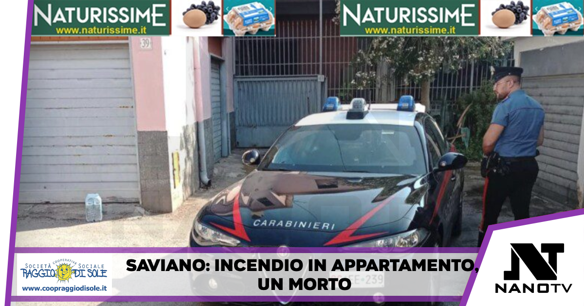 Dramma a Saviano. Incendio in casa, morto il figlio: mamma e fratello si salvano.