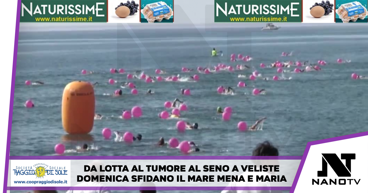 Da lotta al tumore al seno a veliste, domenica sfidano il mare Mena e Maria con altre ex pazienti saranno alla Velalonga