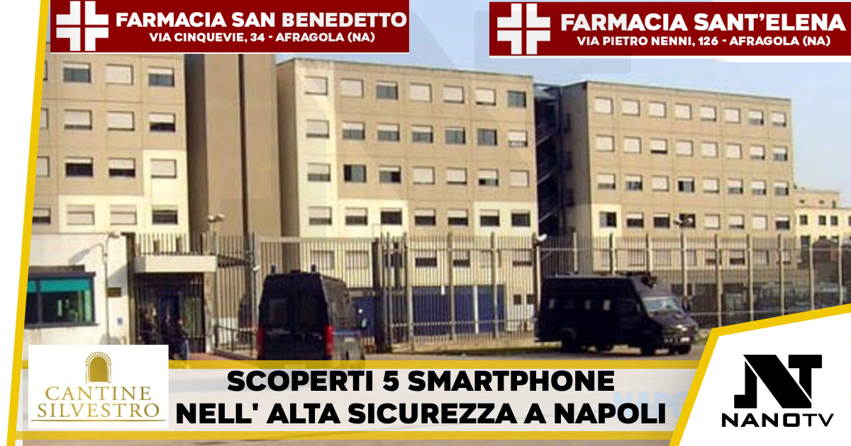 Scoperti 5 smartphone nell’alta sicurezza del carcere a Napoli A Secondigliano. Uspp, chiediamo ancora gli inibitori di segnale