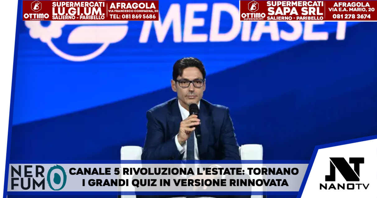 Canale 5 rivoluziona l’estate: tornano “La Ruota della Fortuna” e “Sarabanda” in versione rinnovata