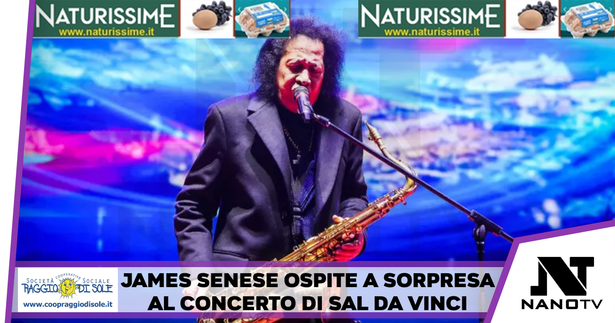 James Senese ospite a sorpresa al concerto di Sal Da Vinci