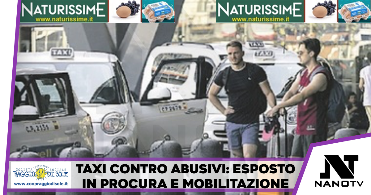 Taxi contro abusivi: esposto in Procura e mobilitazione