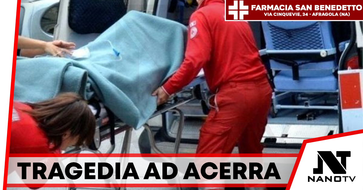 Tragedia ad Acerra: malore in moto, perde la vita un 68enne