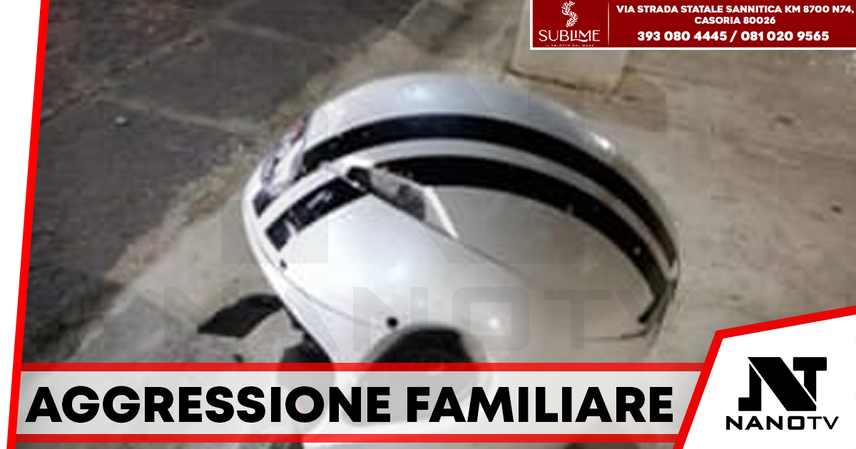 Napoli, aggredisce i familiari con un casco: arrestato e condannato sul momento