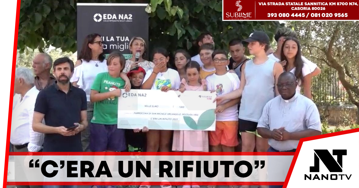 Pozzuoli, il Grest di San Michele Arcangelo trionfa con “C’era un Rifiuto”