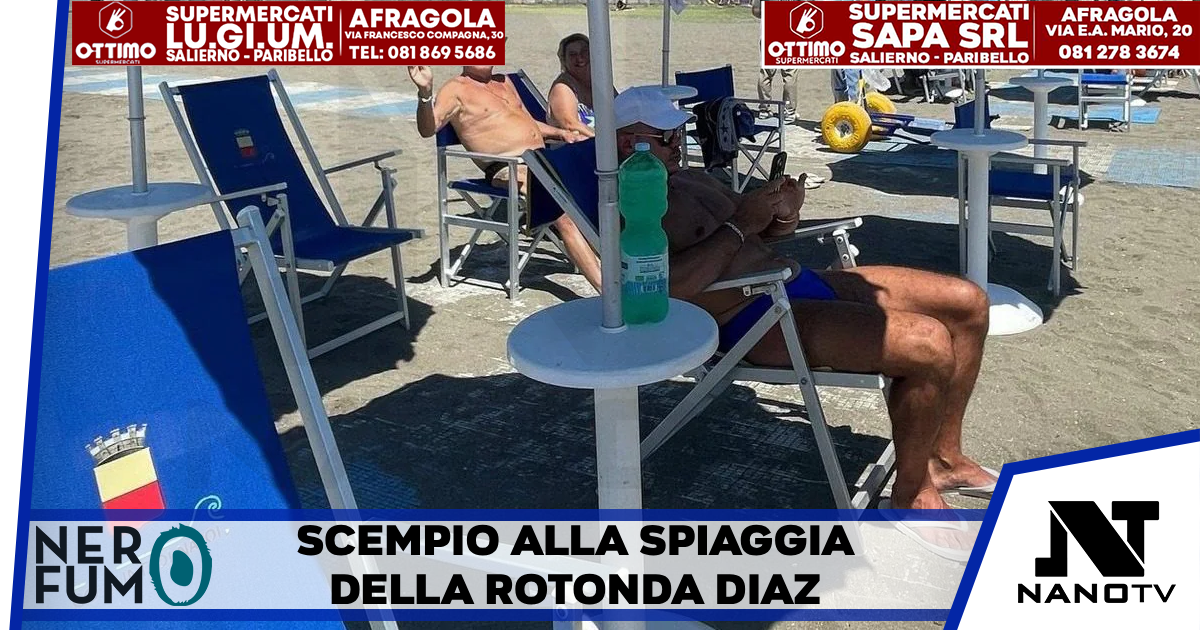 Scempio alla spiaggia della Rotonda Diaz: rubate sedie, danneggiati ombrelloni e pedana disabili  continua su: https://www.fanpage.it/napoli/scempio-alla-spiaggia-della-rotonda-diaz-rubate-sedie-danneggiati-ombrelloni-e-pedana-disabili/ https://www.fanpage.it/