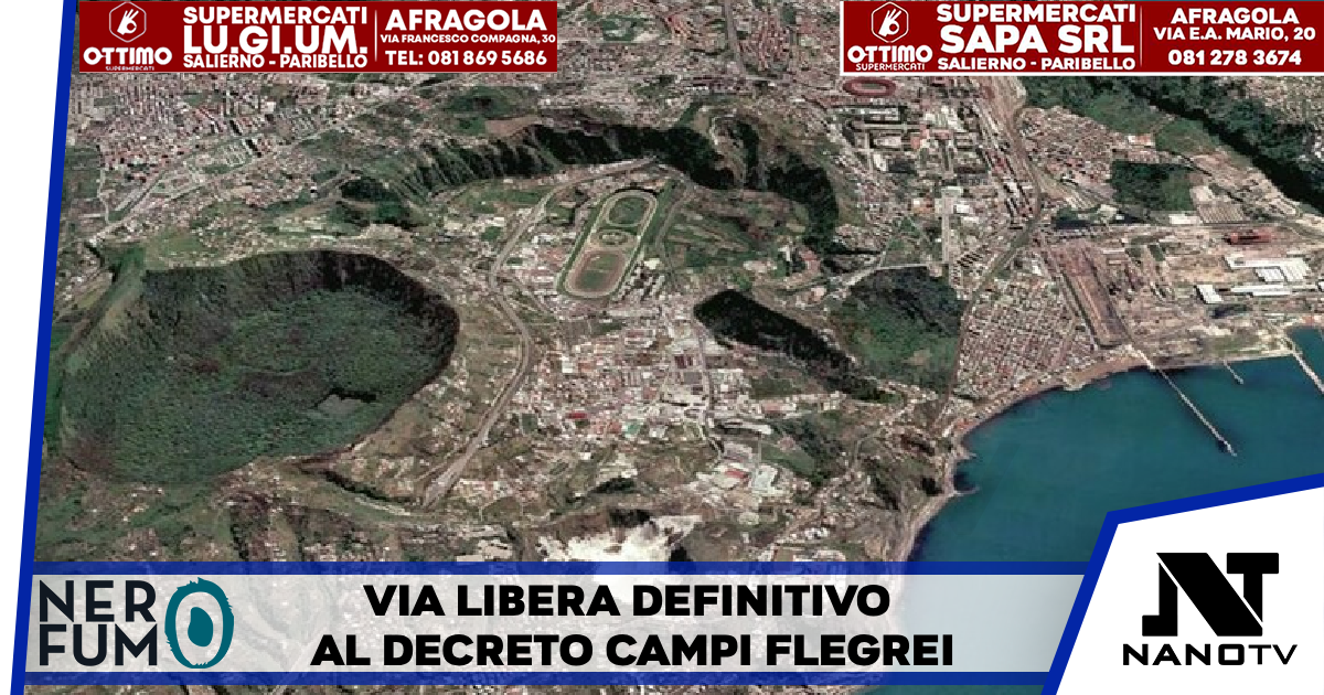 Via libera definitivo al decreto Campi Flegrei Approvato dalla Camera con 139 sì, 105 no e 4 astenuti