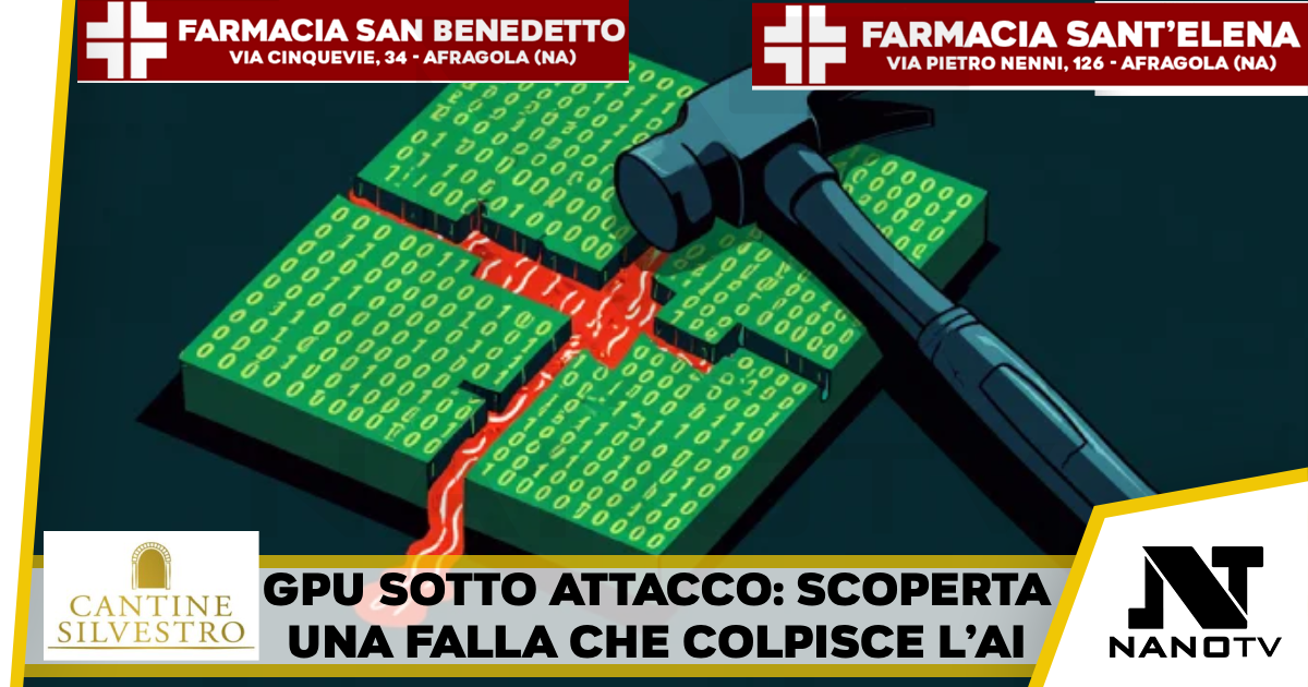 GPU sotto attacco: scoperta una falla che colpisce l’AI