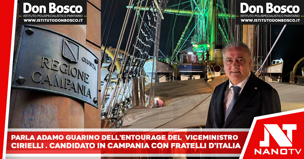 Adamo Guarino: “In Campania, serve una svolta. Basta nomine per fedeltà, servono competenze vere”