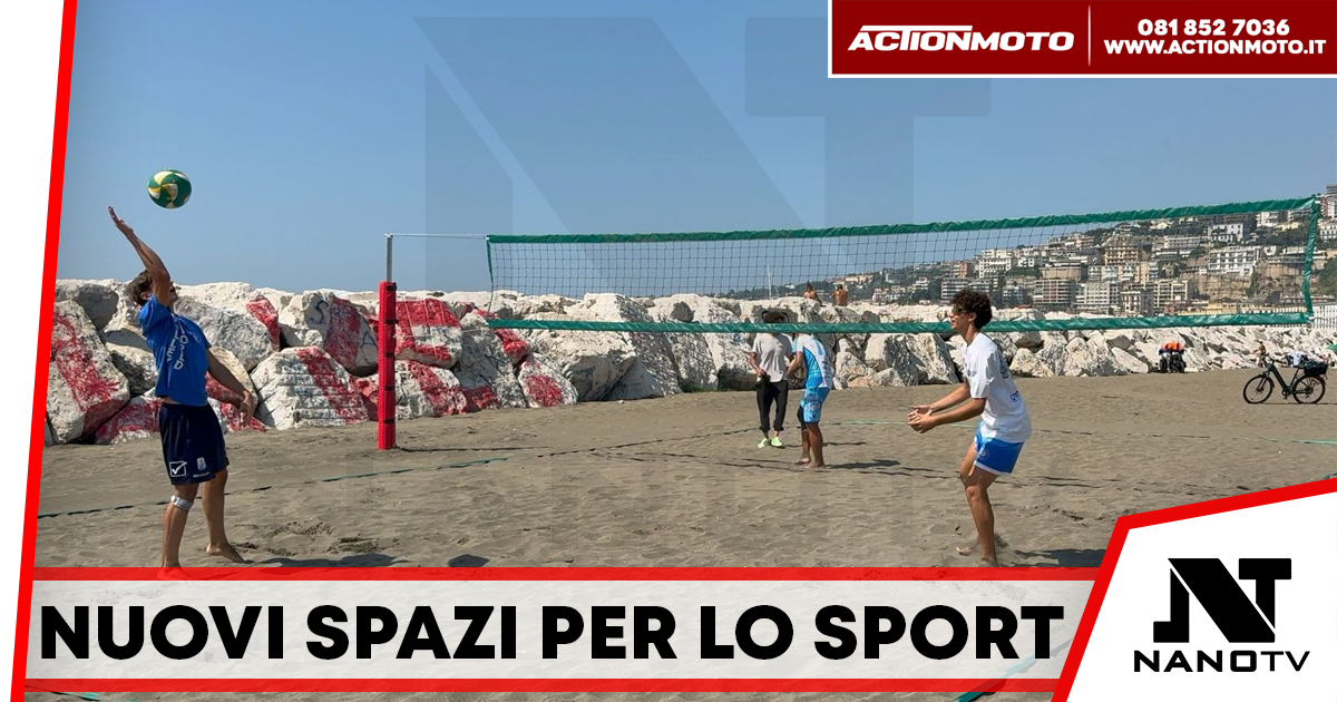 Al Mappatella nuovi spazi per lo sport con il campo di beach e foot volley