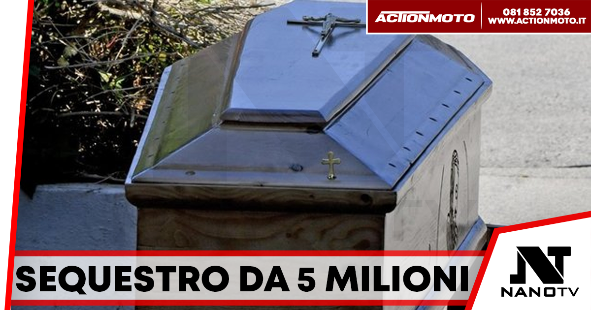 Acerra, sequestrati beni per 5 milioni a titolare di onoranze funebri legato al clan
