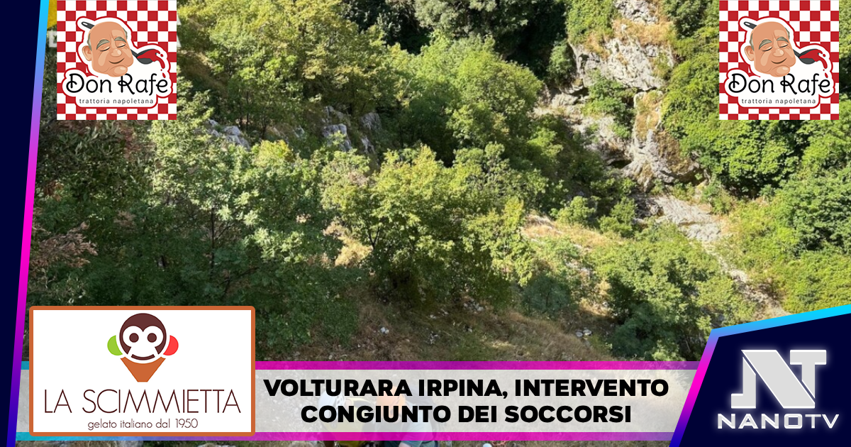 Volturara Irpina, alpinista rimasto bloccato su parete ferrata