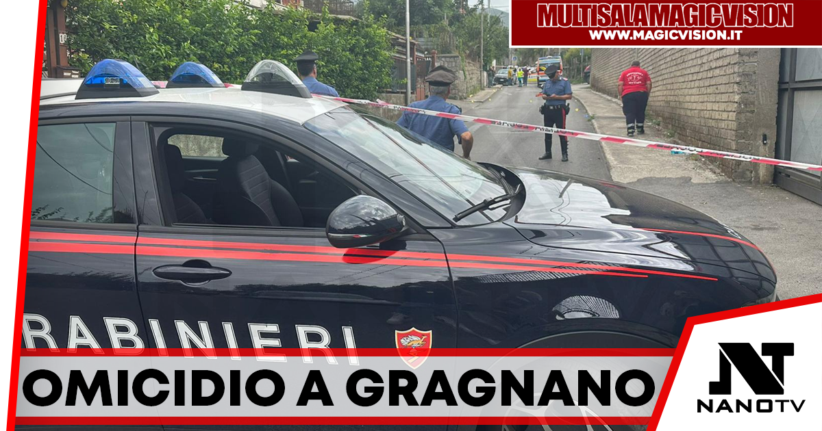 Gragnano: omicidio in via Cappella della Guardia, ucciso un 34enne